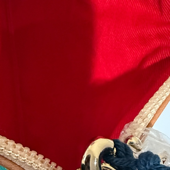 Dooney & Bourke Green and White Wristlet Dooney & Bourke pouch wallet - Picture 5 of 7